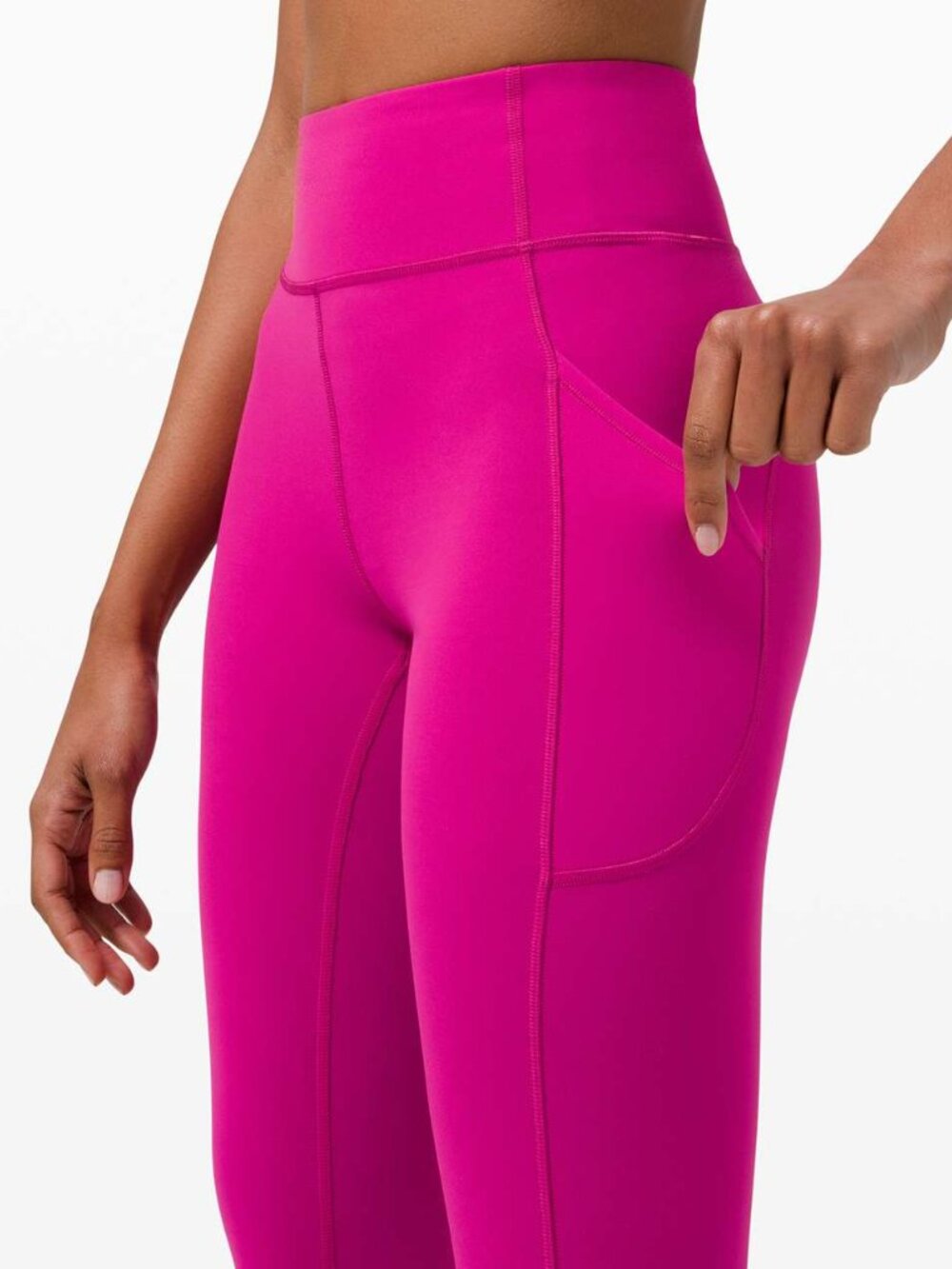 Lululemon Invigorate High-Rise Tight 25" Ripened Raspberry - Picture 3 of 10